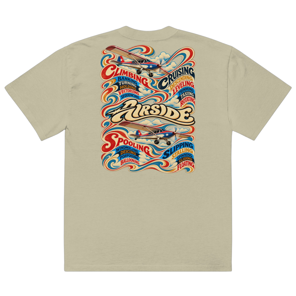 Airside Flying Verbs Tee