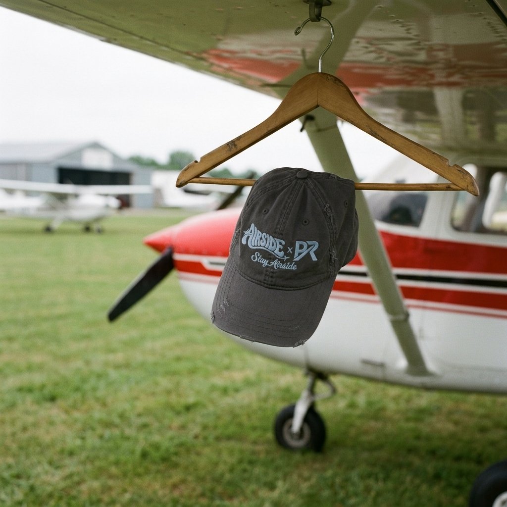 Airside Brighter Tomorrow Cap, Charcoal
